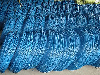 攀枝花PVC包塑丝勾花网原料可采用优异低碳钢丝进行包塑