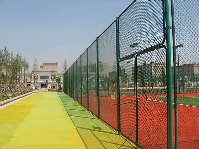 宣城网球场包塑丝护栏系统 经济提供保护与安全的网球场